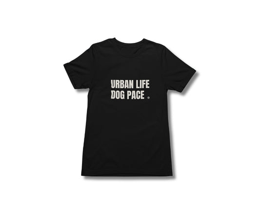 LIFE AT DOG PACE | URBAN LIFE DOG PACE | SOFT BEIGE ON BLACK