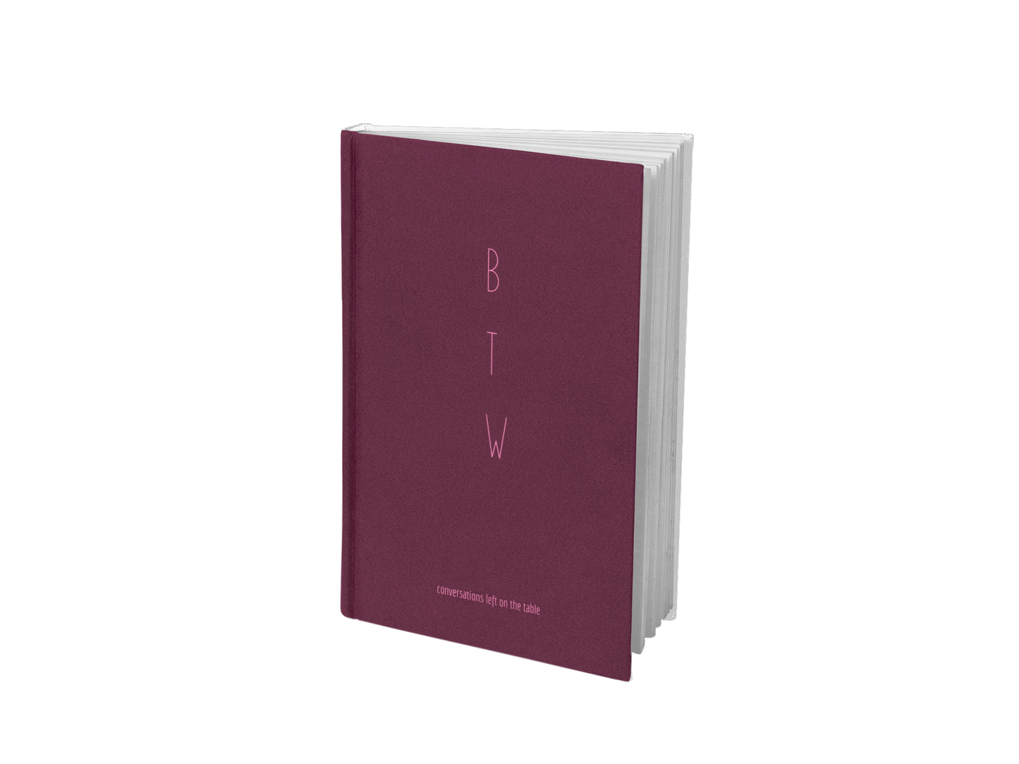 BTW - Conversations left on the table  |  Burgundy